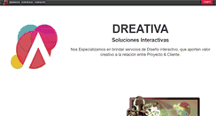 Desktop Screenshot of dreativa.com