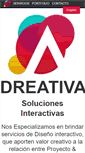 Mobile Screenshot of dreativa.com